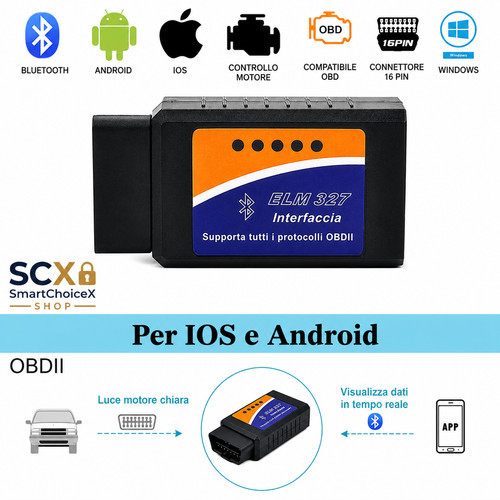 Scanner obd2 bluetooth - scanner,