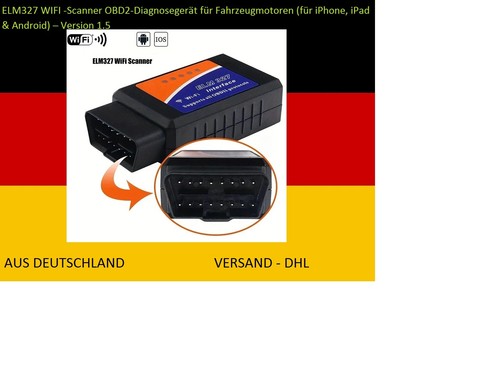 Elm327 wifi scanner obd2 - elm327,